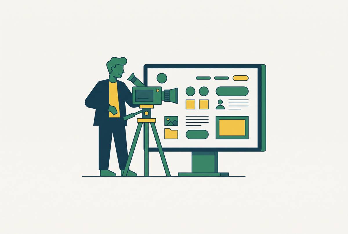Cover illustration for “Freelance Video Producers for Software Explainers”