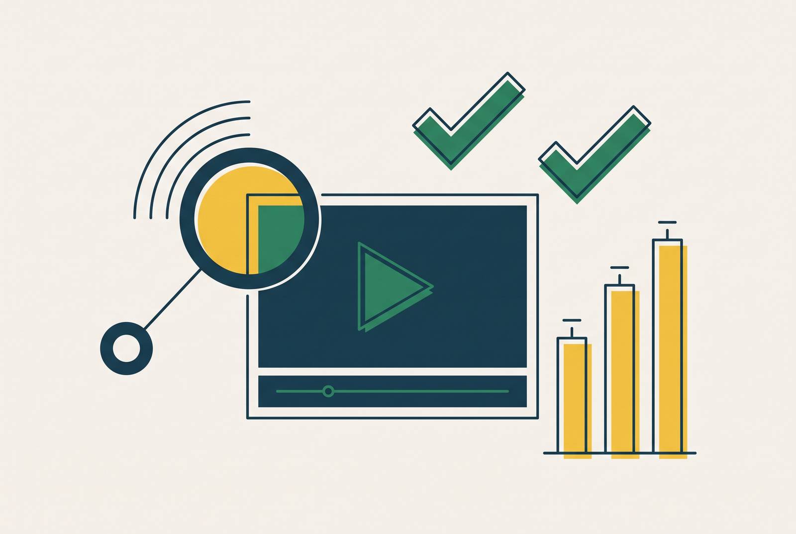 Cover illustration for “Training Video Platform Evaluation Criteria for Software Companies”