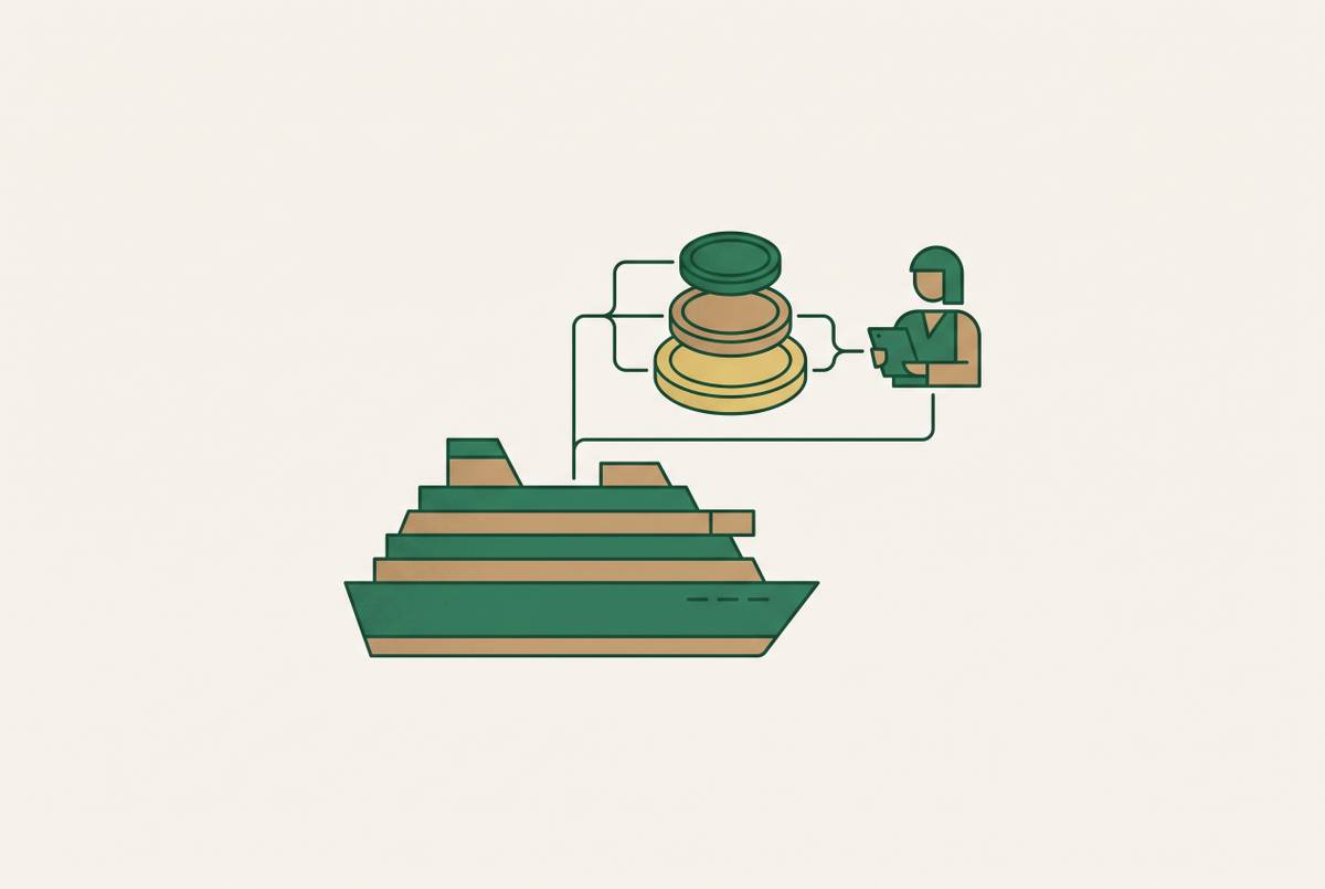 Cover illustration for “Cruise Line Commission Structures for Independent Advisors”