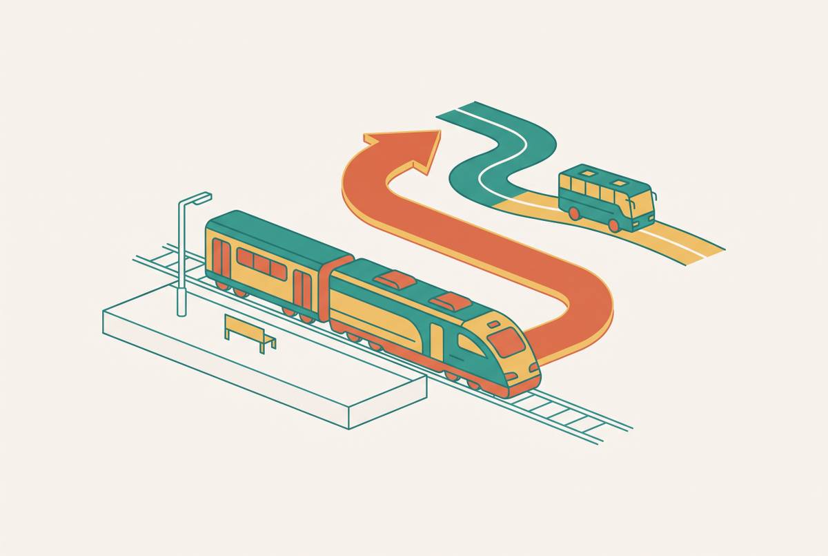 Cover illustration for “Train Strike Contingency Plans in Europe”