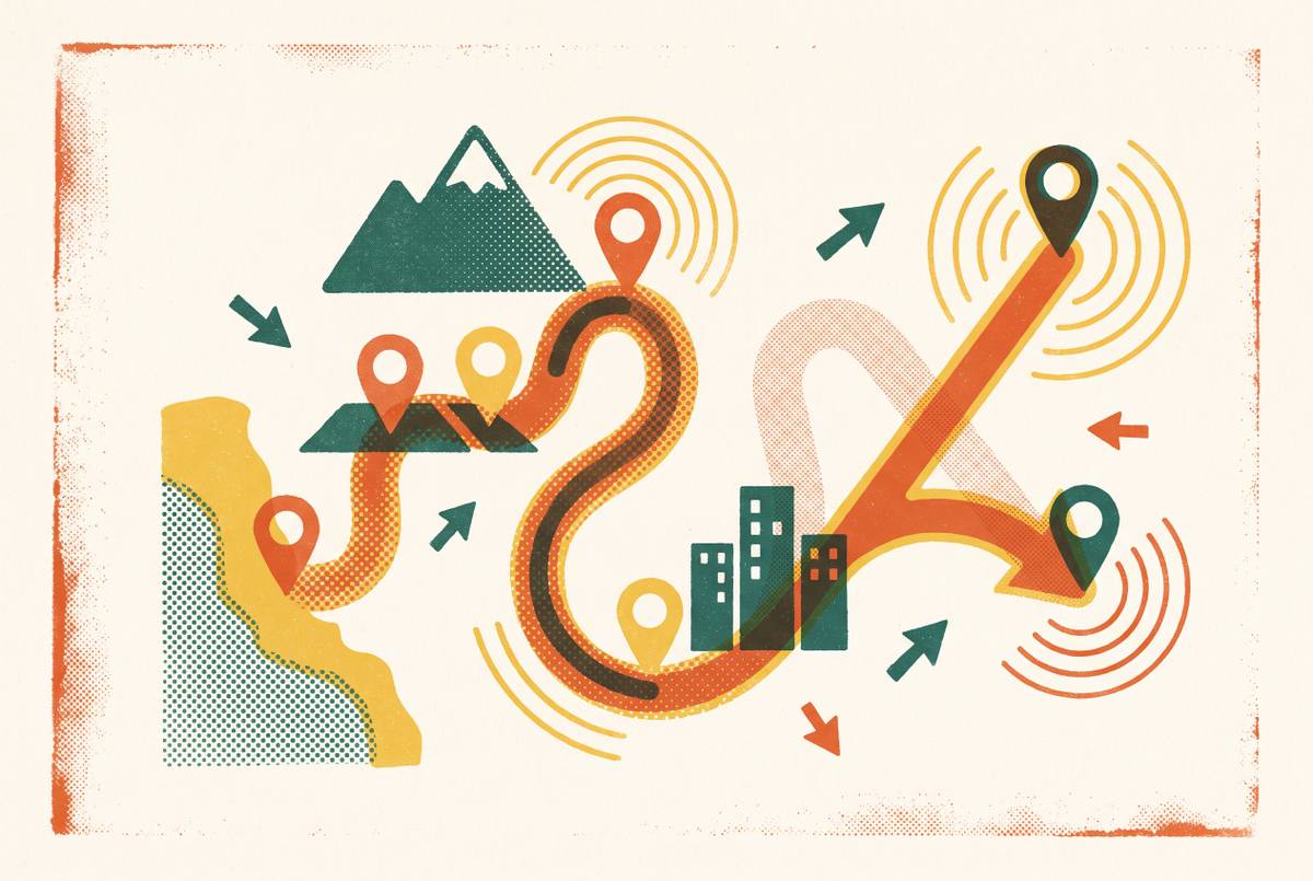 Cover illustration for “AI Travel Planners With Real-Time Itinerary Adjustment”