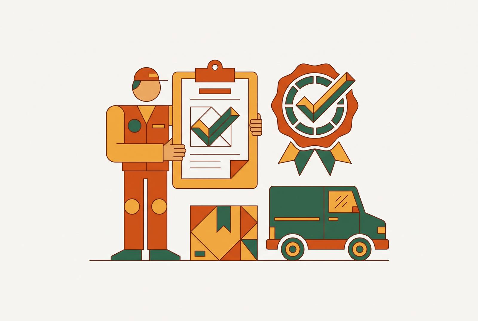 Cover illustration for “Contractor Training and Certification Requirements for Delivery Networks”