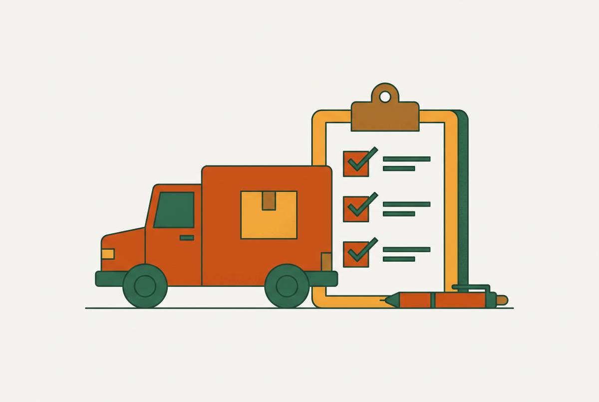 Cover illustration for “IC Compliance Checklist for Delivery Operators”