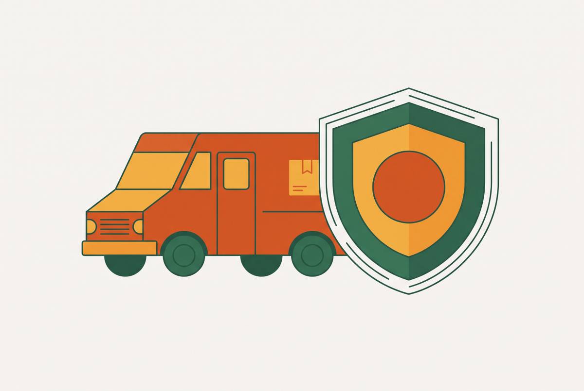 Cover illustration for “Self-Insured Retention Structures for Delivery Company Fleets”