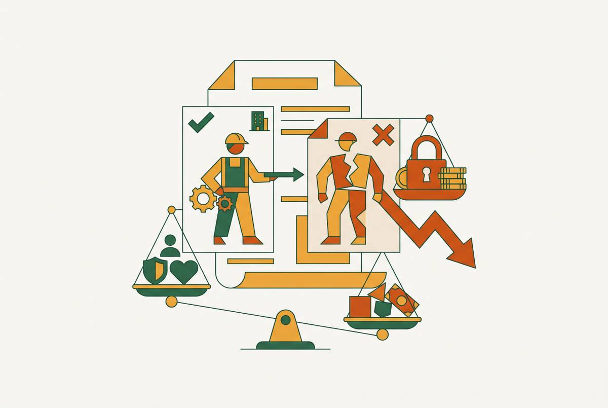 Cover illustration for “Federal Contractor Misclassification Penalties”