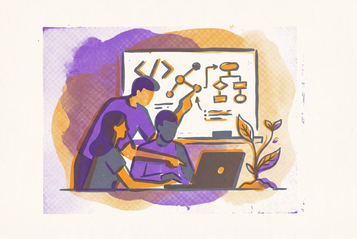 Cover illustration for “First Engineering Hires at a Seed-Stage Startup”