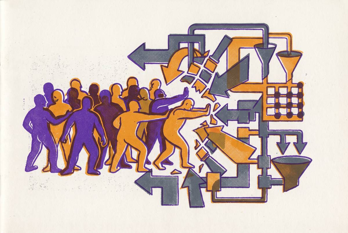 Cover illustration for “Talent Market Pushback in AI-Assisted Hiring Planning”