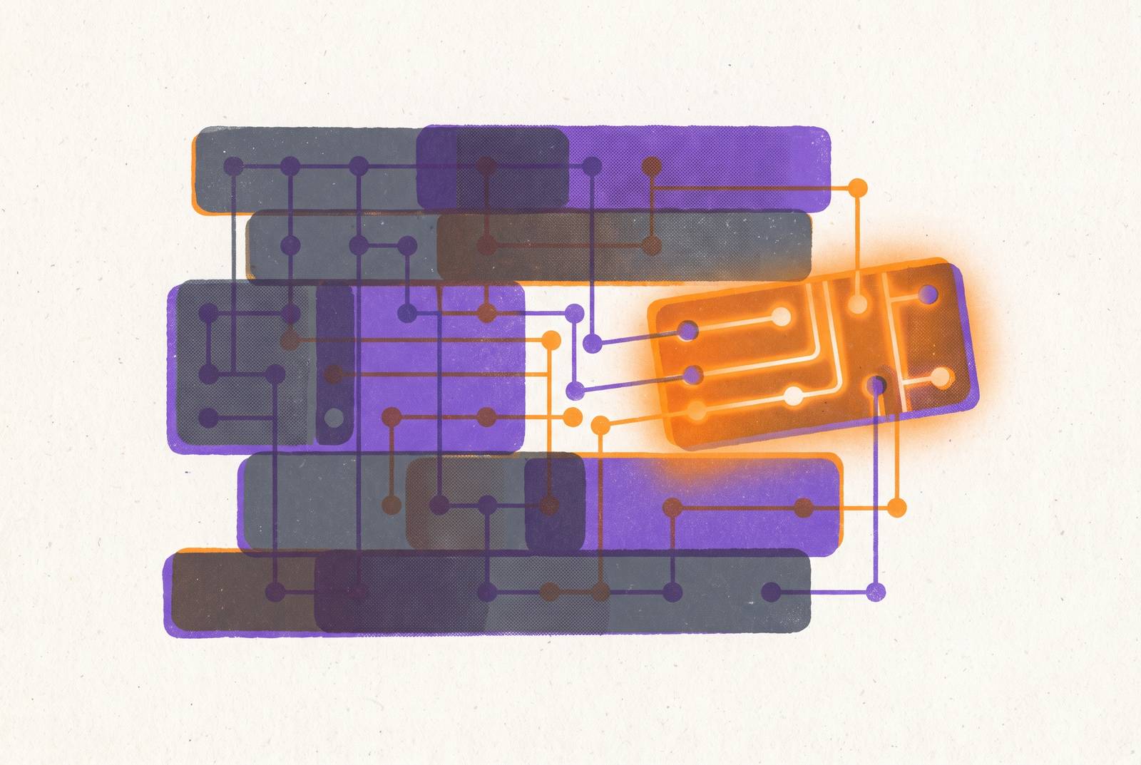 Cover illustration for “Integrating AI Recruiting Tools Into an Existing Engineering Hiring Stack”