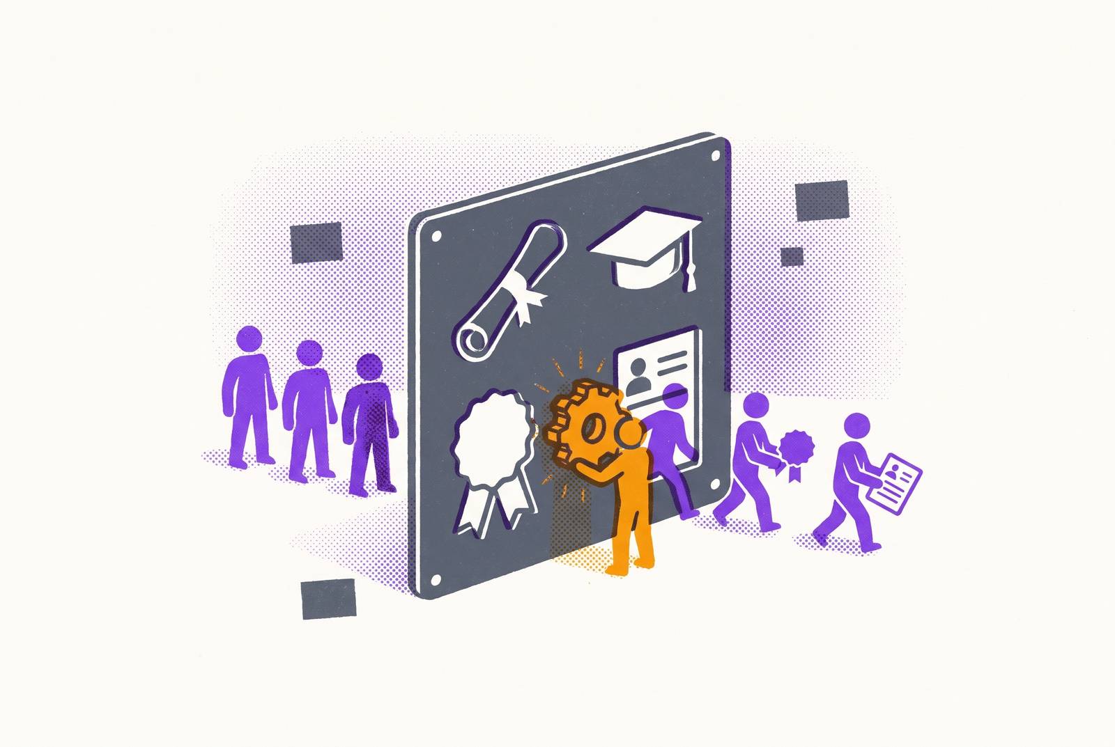 Cover illustration for “Template Requirements Screen for Credential Patterns Not Demonstrated Capability”