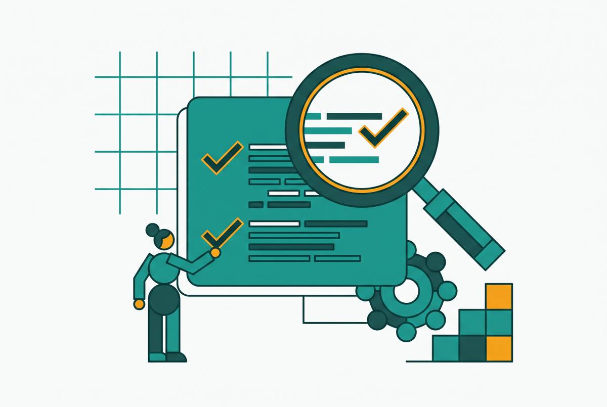Cover illustration for “Technical Assessment Design for Early-Stage Engineering Candidates”