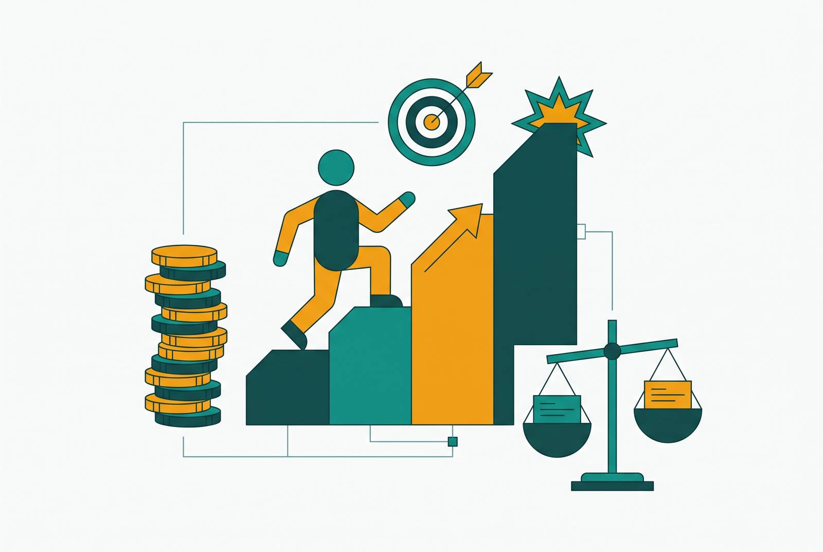 Cover illustration for “Compensation Plan Design for SaaS Account Executive Roles”