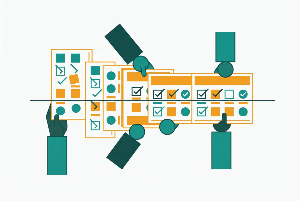 Cover illustration for “Scorecard Calibration Across Multiple Interviewers for the Same Role”