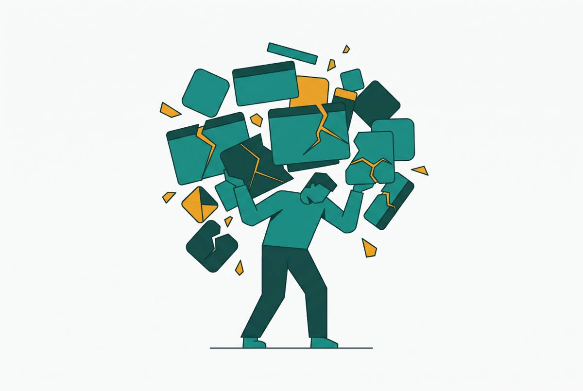 Cover illustration for “The Fragmented Recruiting Stack Is a Founder Tax Not a Tool Problem”