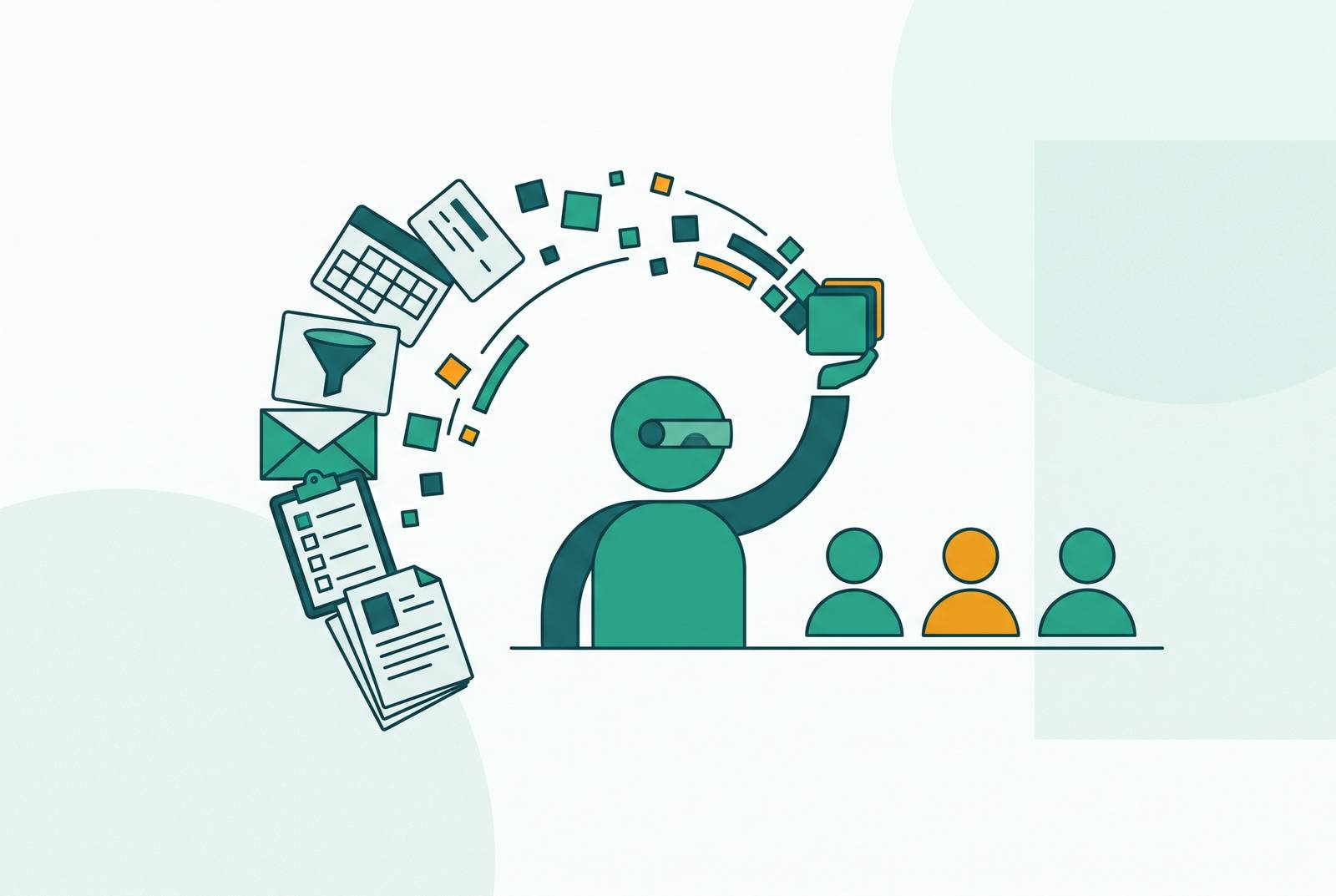 Cover illustration for “Why Startups Are Replacing Their Entire Recruiting Stack With One AI Hiring Manager”