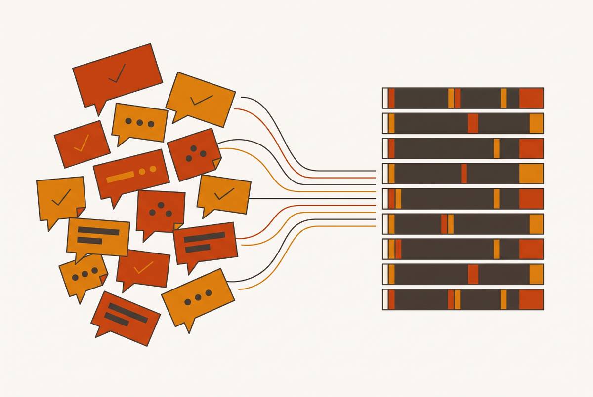 Cover illustration for “Translating Interview Feedback Into a Repeatable Standard”