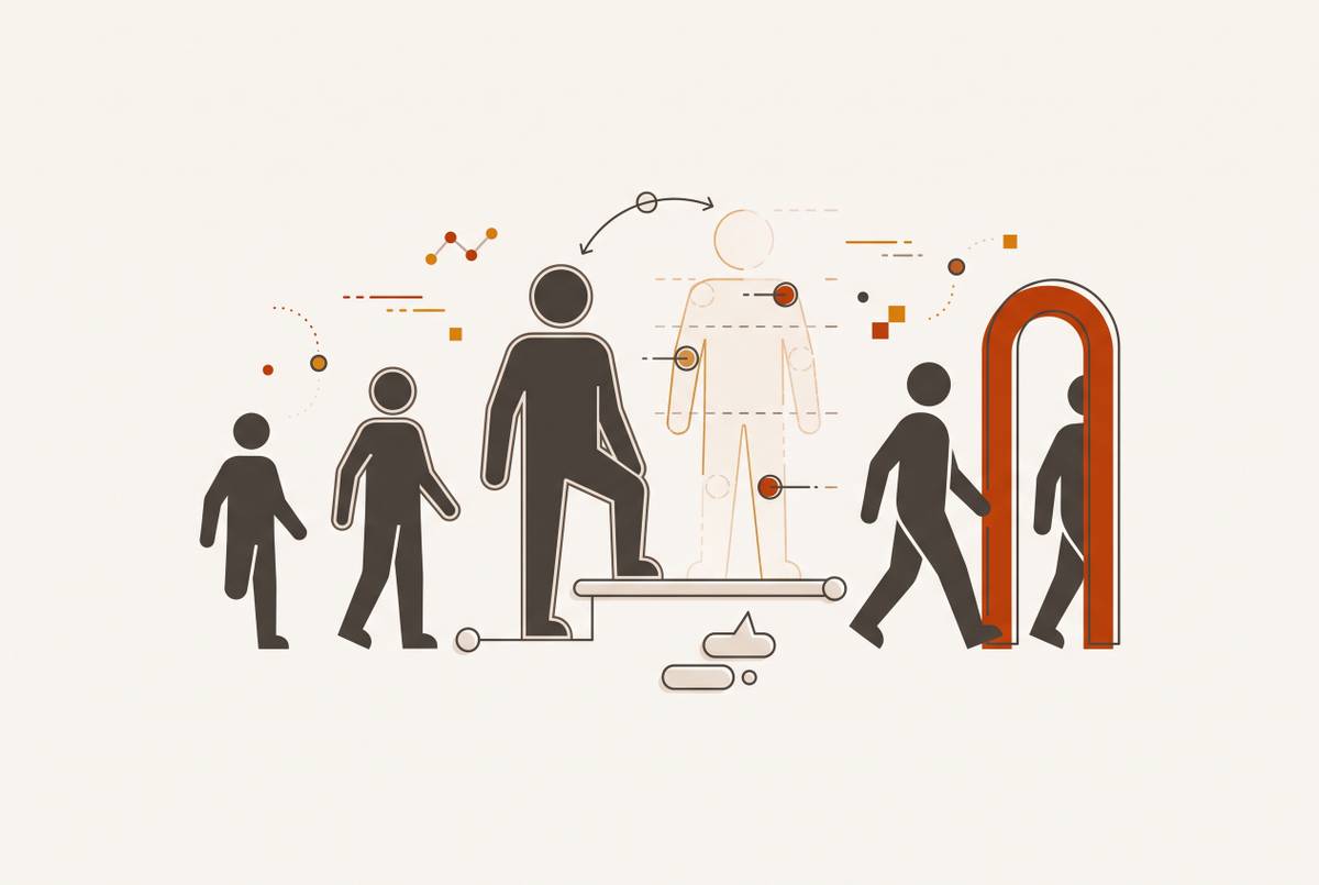 Cover illustration for “Implicit Hiring Standards at Early-Stage Startups”