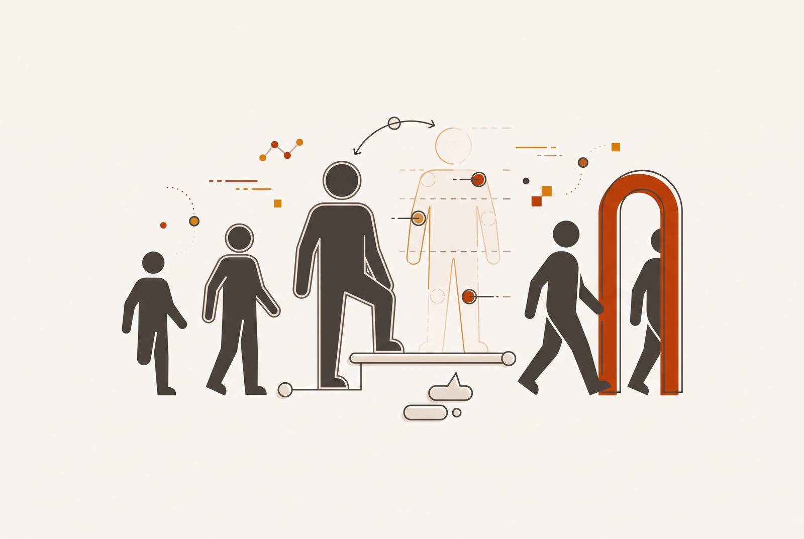 Cover illustration for “Implicit Hiring Standards at Early-Stage Startups”