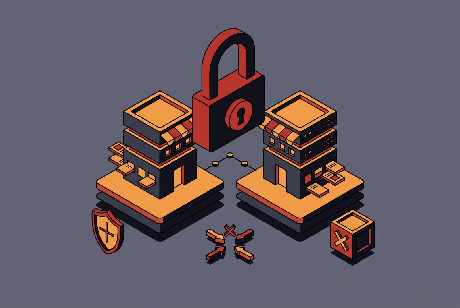 Cover illustration for “AlphaBay and Hansa Simultaneous Takedown Operation”