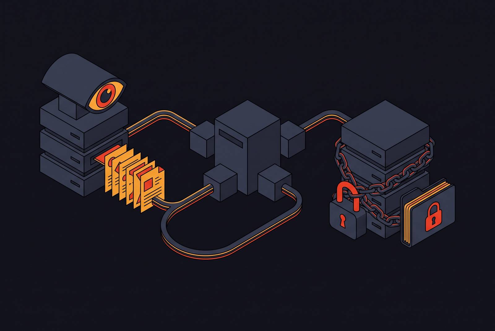 Cover illustration for “APT 41 Dual Espionage and Ransomware Operations”