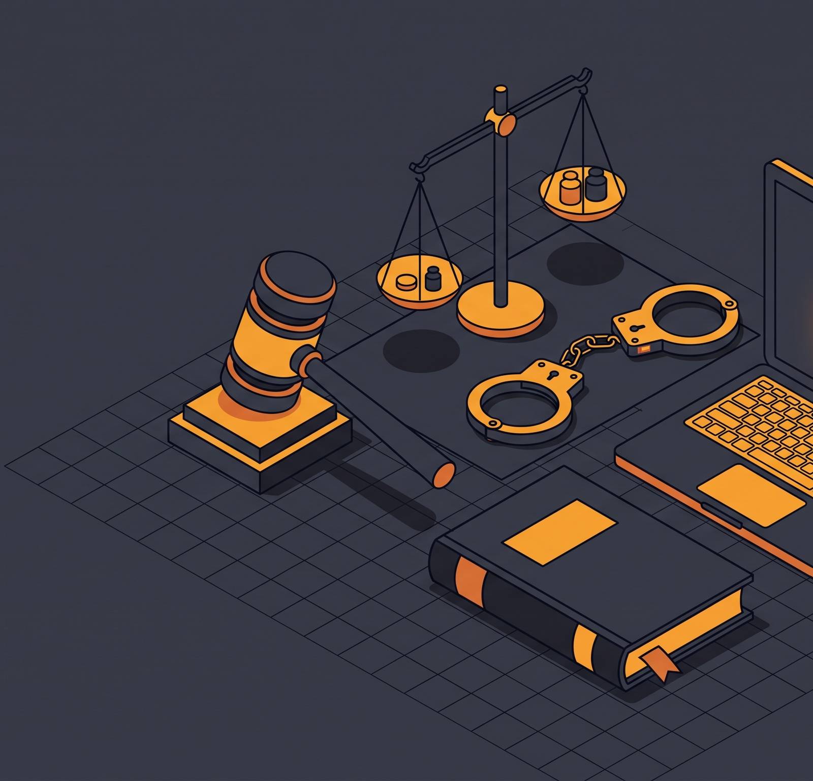 Cover illustration for “Nepal Cybercrime Arrests and Legal Framework”