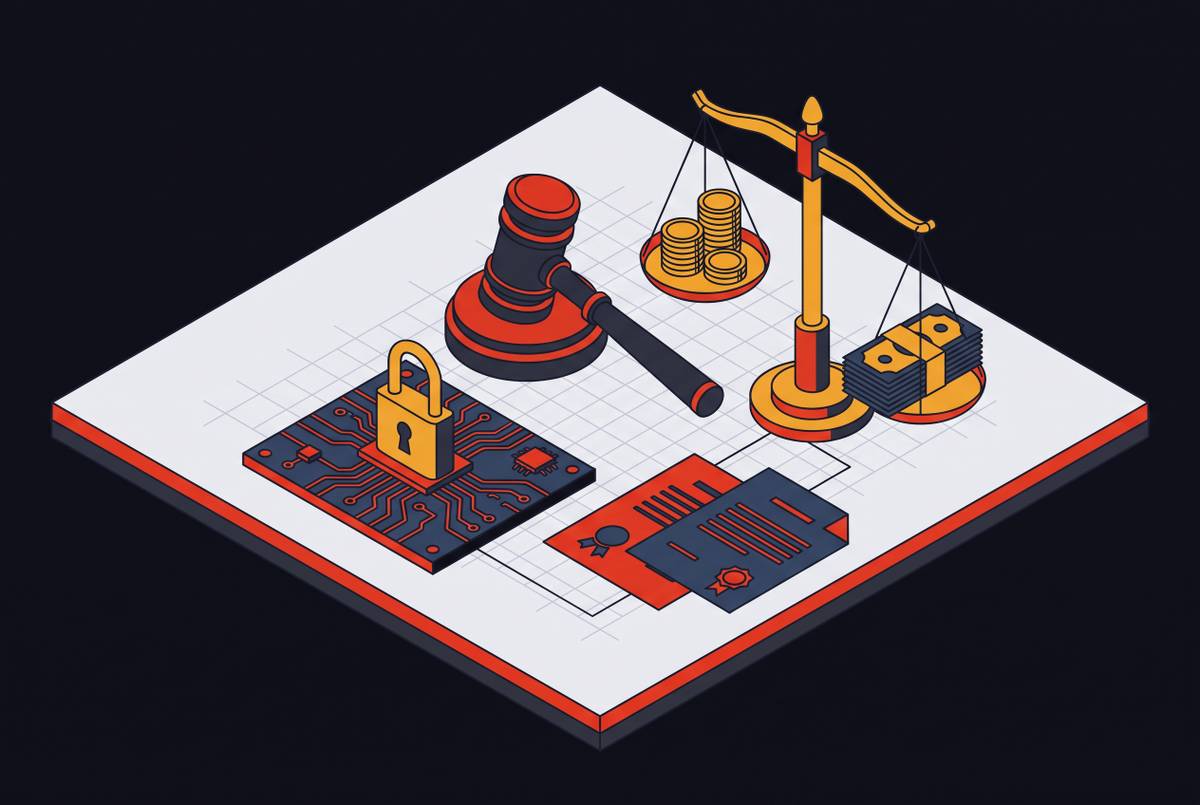 Cover illustration for “Financial Penalties and Restitution Orders in Cybercrime Sentencing”