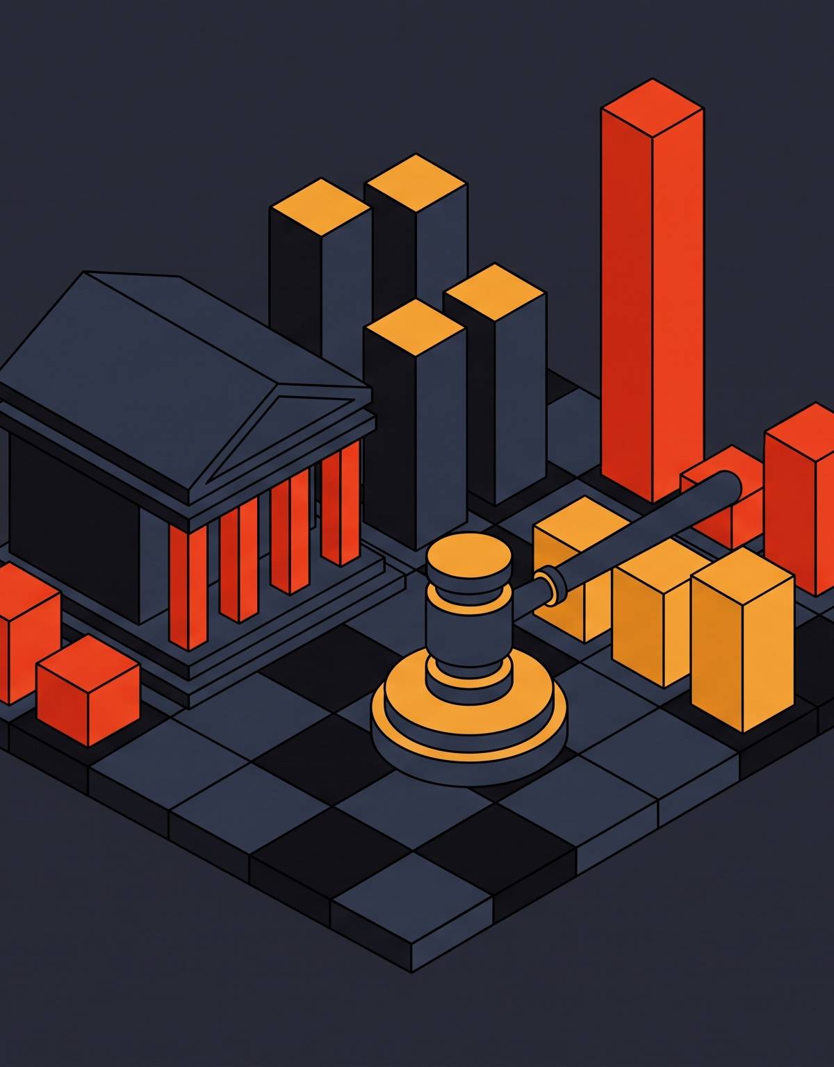 Cover illustration for “Cybercrime Conviction Rates Across Jurisdictions”