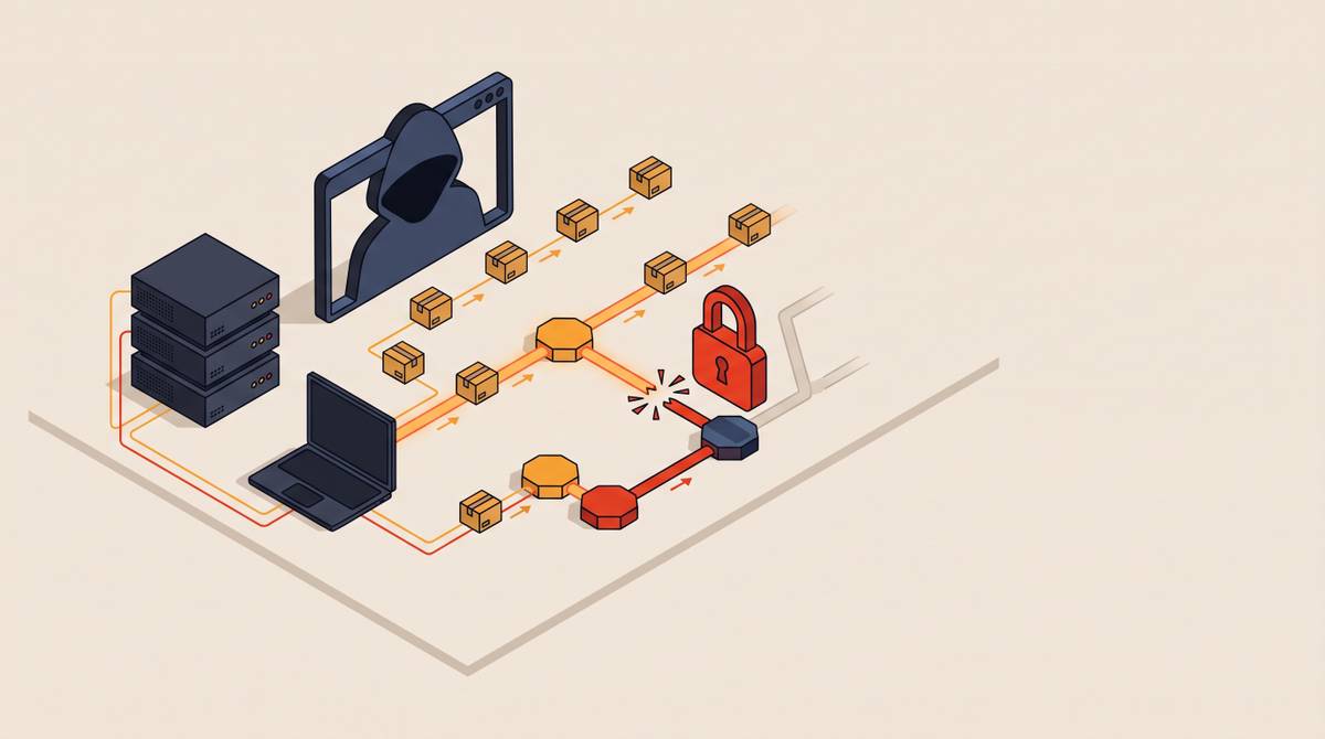 Cover illustration for “Silk Road Dark Web Marketplace Operations and Shutdown”