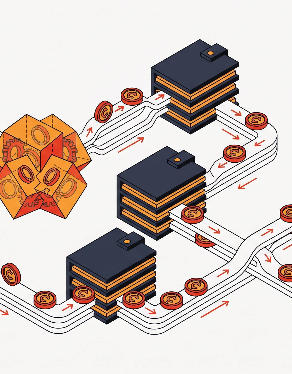 Cover illustration for “Cryptocurrency Money Laundering in Cybercrime Prosecutions”