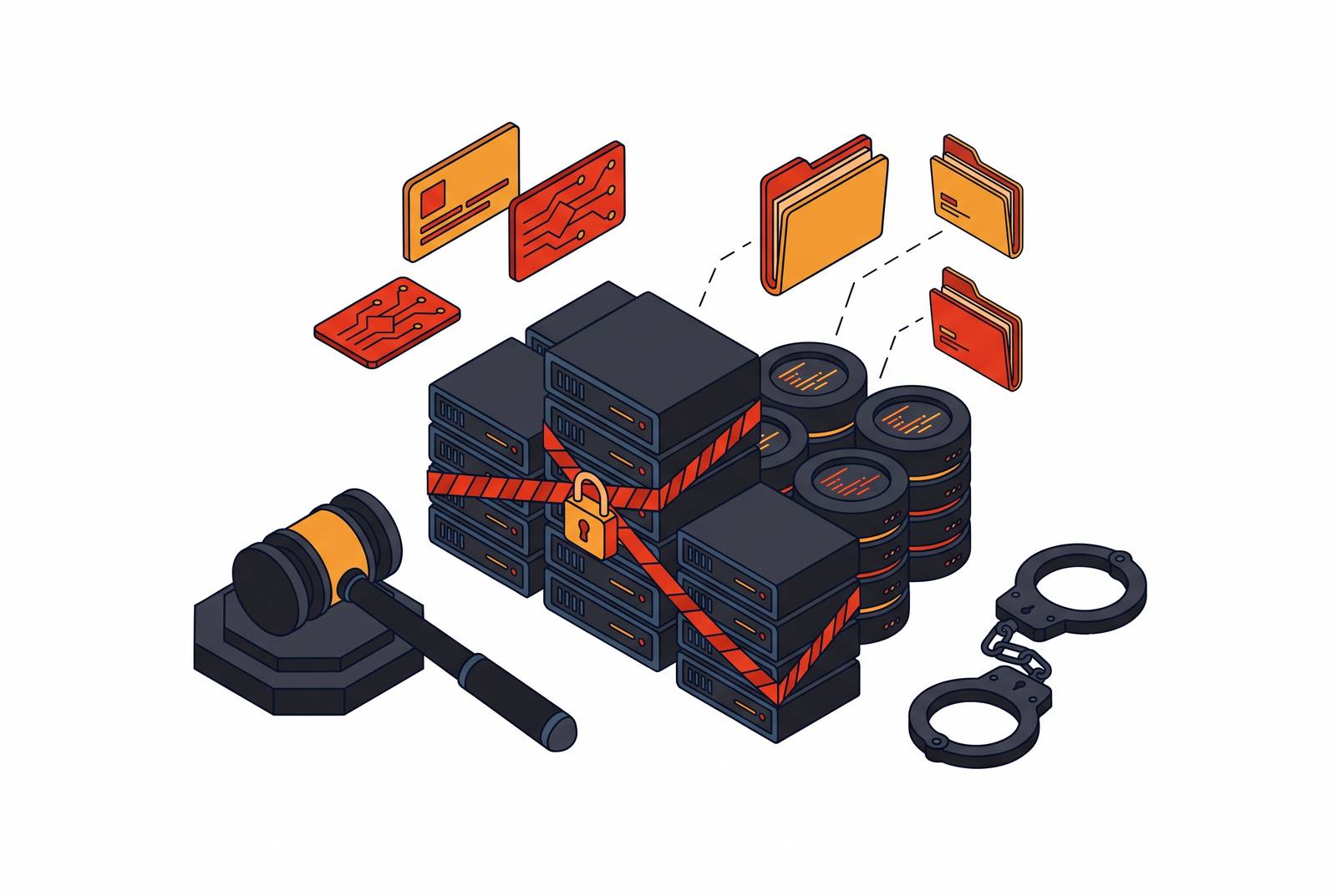 Cover illustration for “BreachForums and Stolen Data Market Prosecutions”