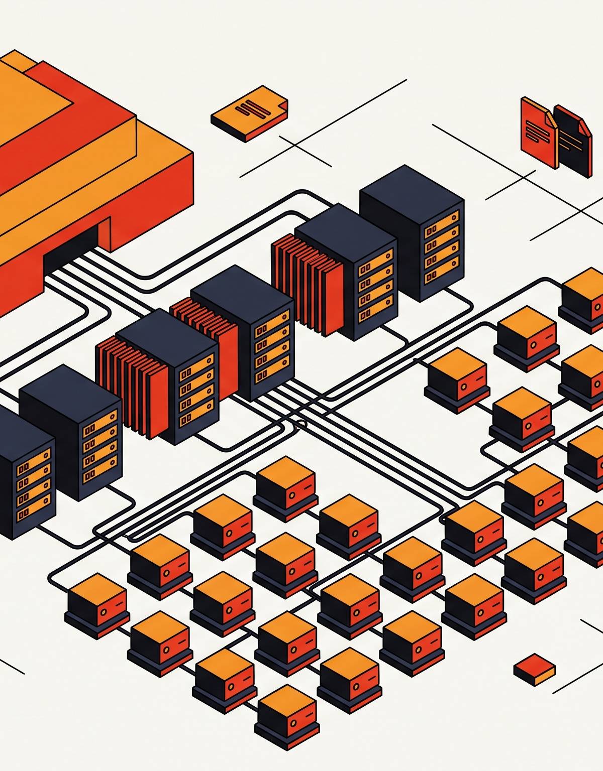 Cover illustration for “Organized Cybercrime Syndicate Structures”
