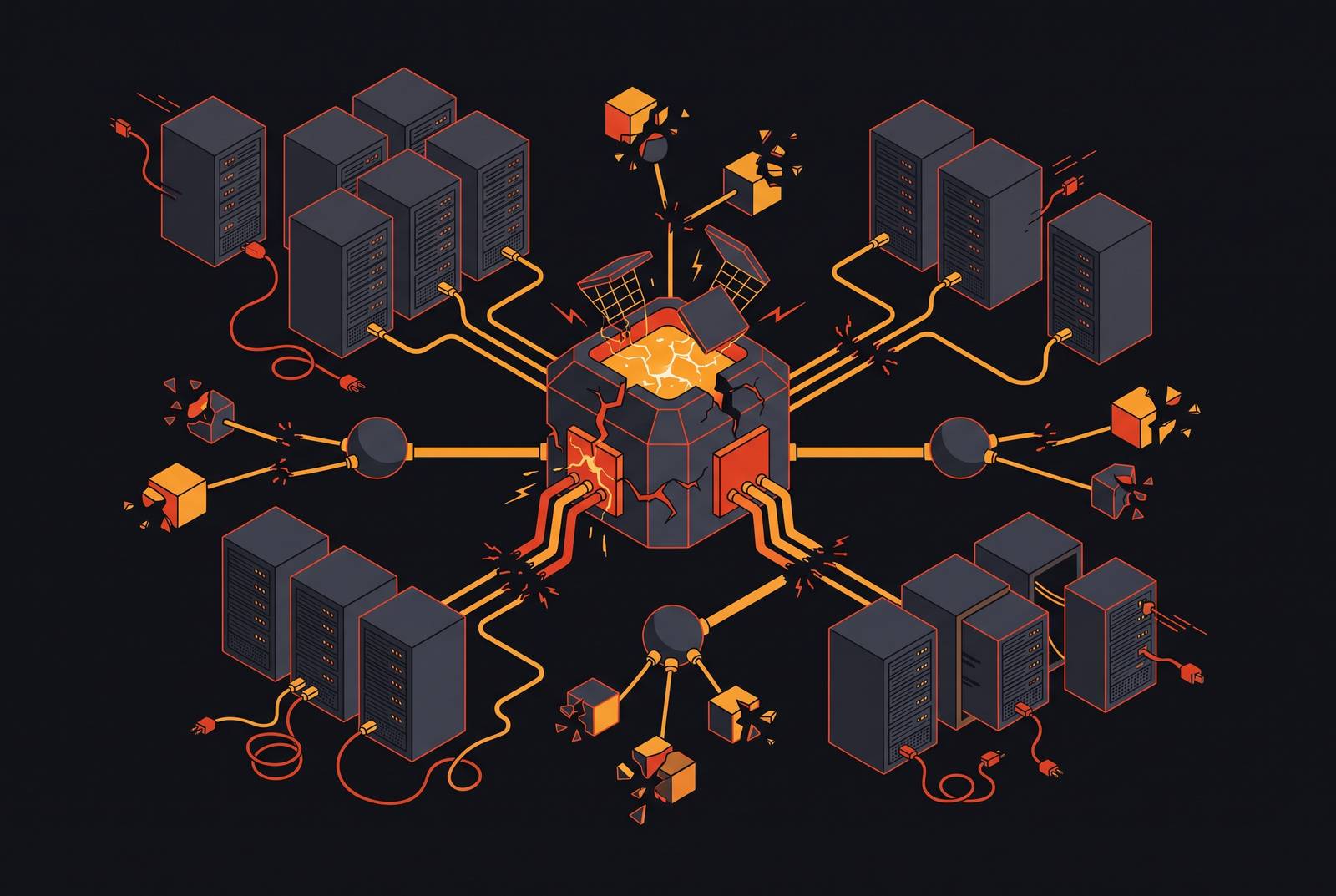 Cover illustration for “Botnet Infrastructure Dismantlement Operations”