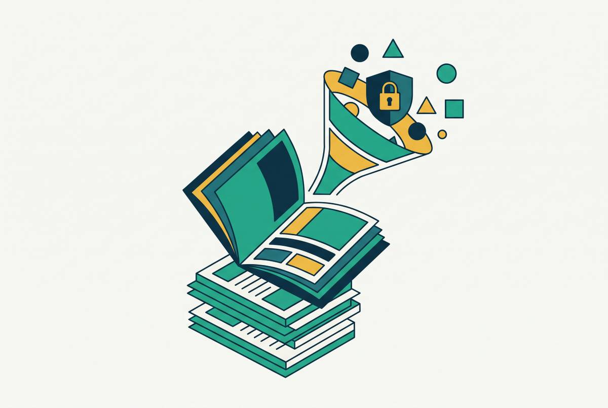 Cover illustration for “Cybersecurity Research Reports as a Demand Generation Tool”