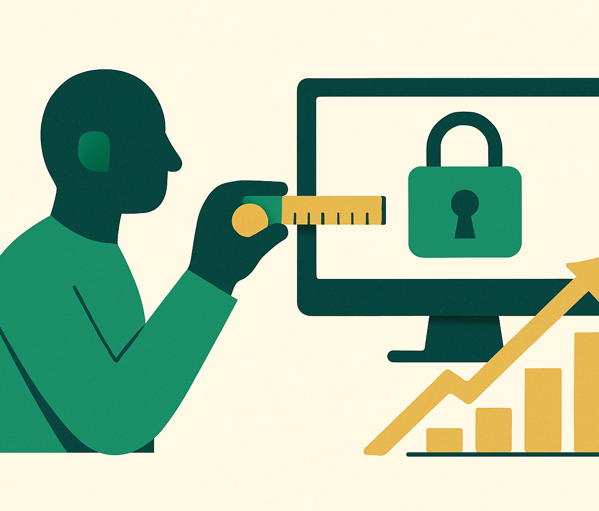 Cover illustration for “Measuring ROI From a Cybersecurity Content Marketing Engagement”
