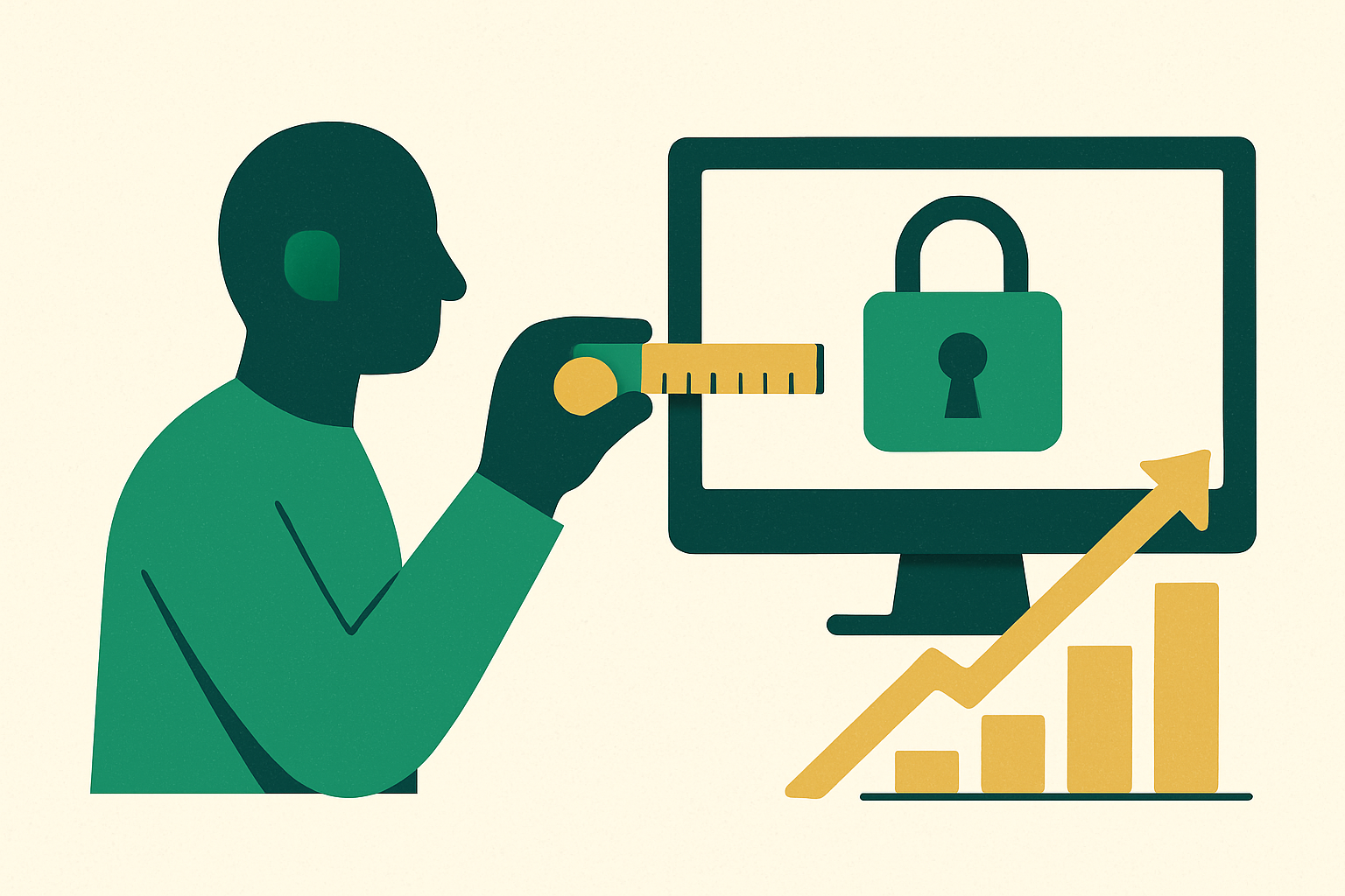 Cover illustration for “Measuring ROI From a Cybersecurity Content Marketing Engagement”