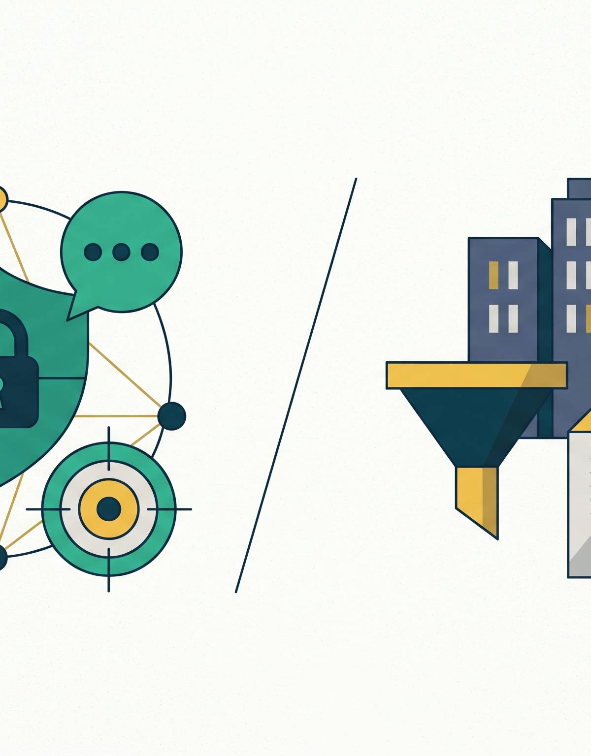 Cover illustration for “Cybersecurity Marketing Agencies vs General B2B Agencies”