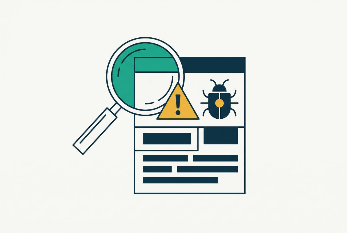 Cover illustration for “Common Technical Errors in Cybersecurity Vendor Content”