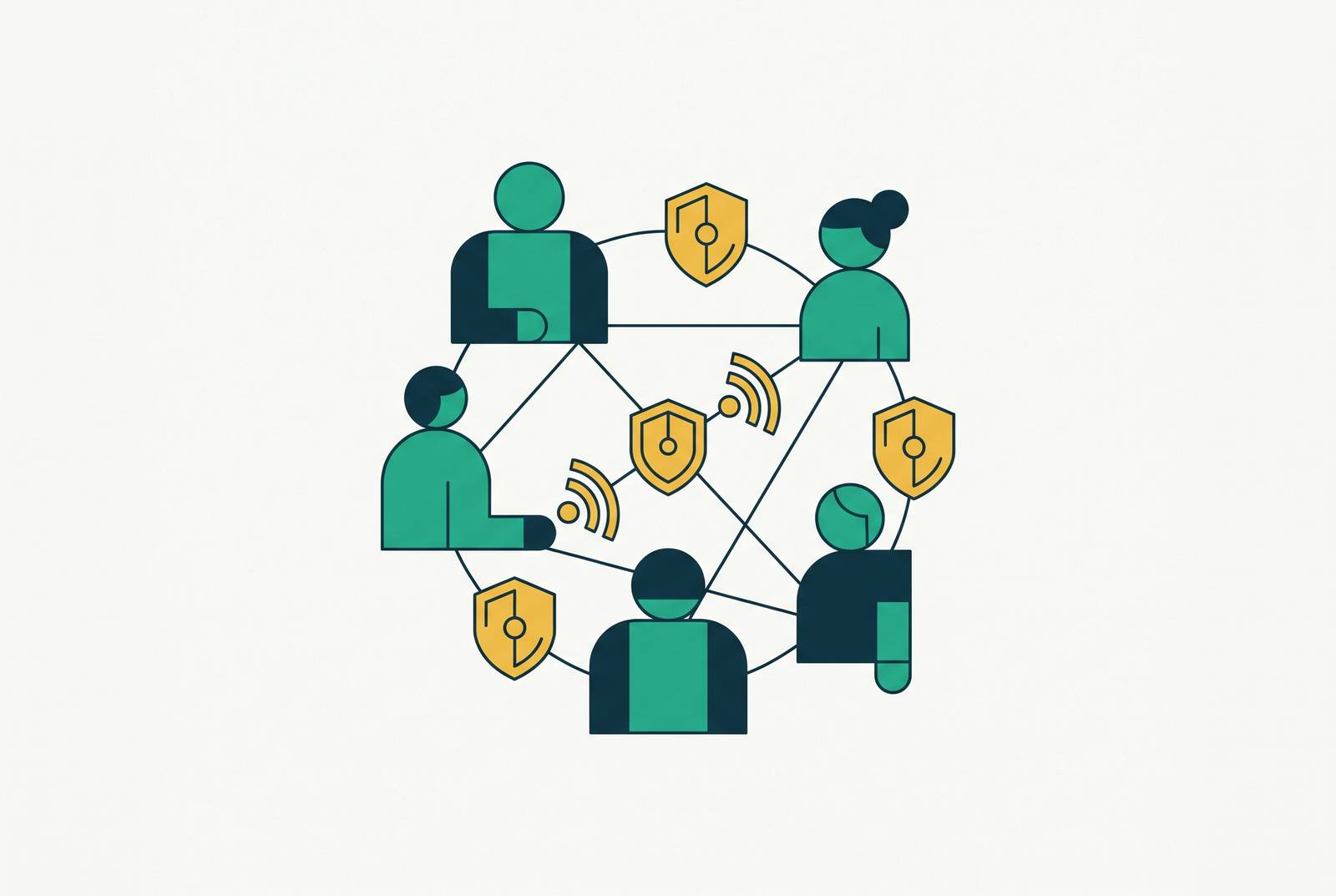 Cover illustration for “Threat Intelligence Sharing Communities as Content Source Material”