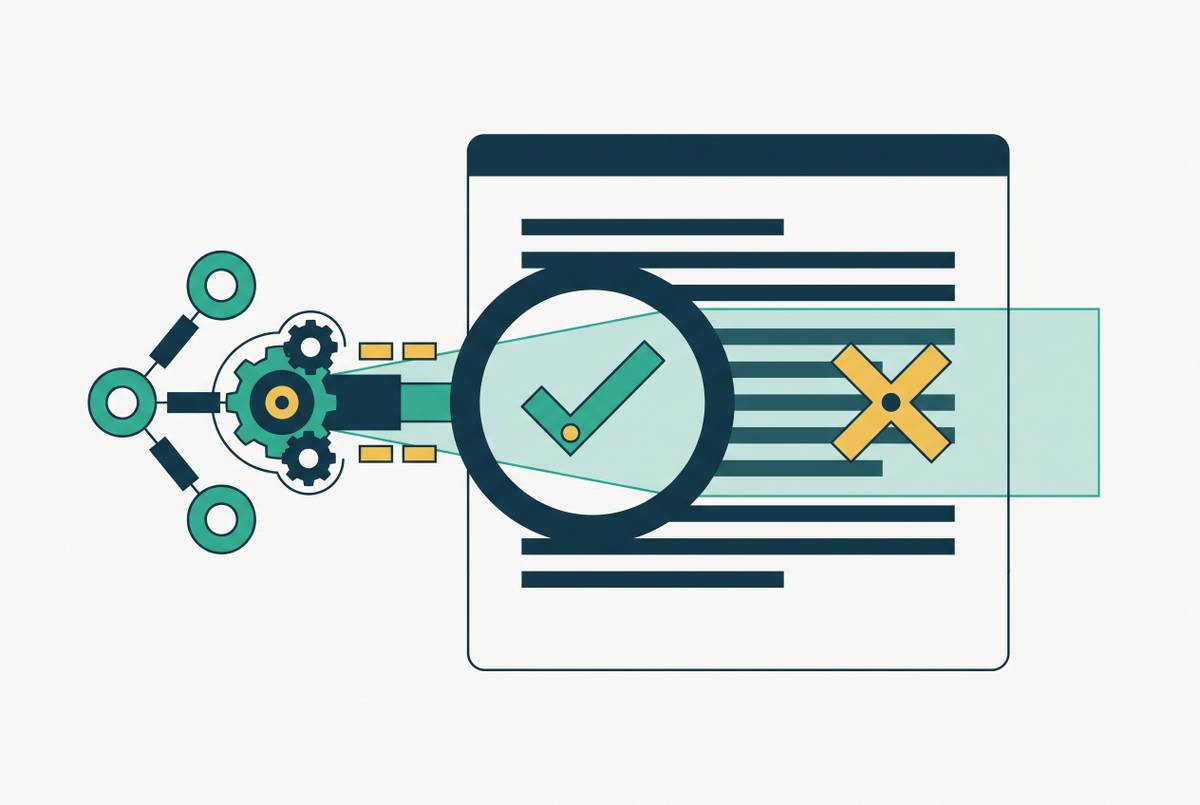 Cover illustration for “Automated Fact-Checking Tools for Security Technical Claims”