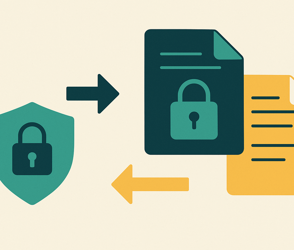 Cover illustration for “Gated vs Ungated Content in Cybersecurity Demand Generation”