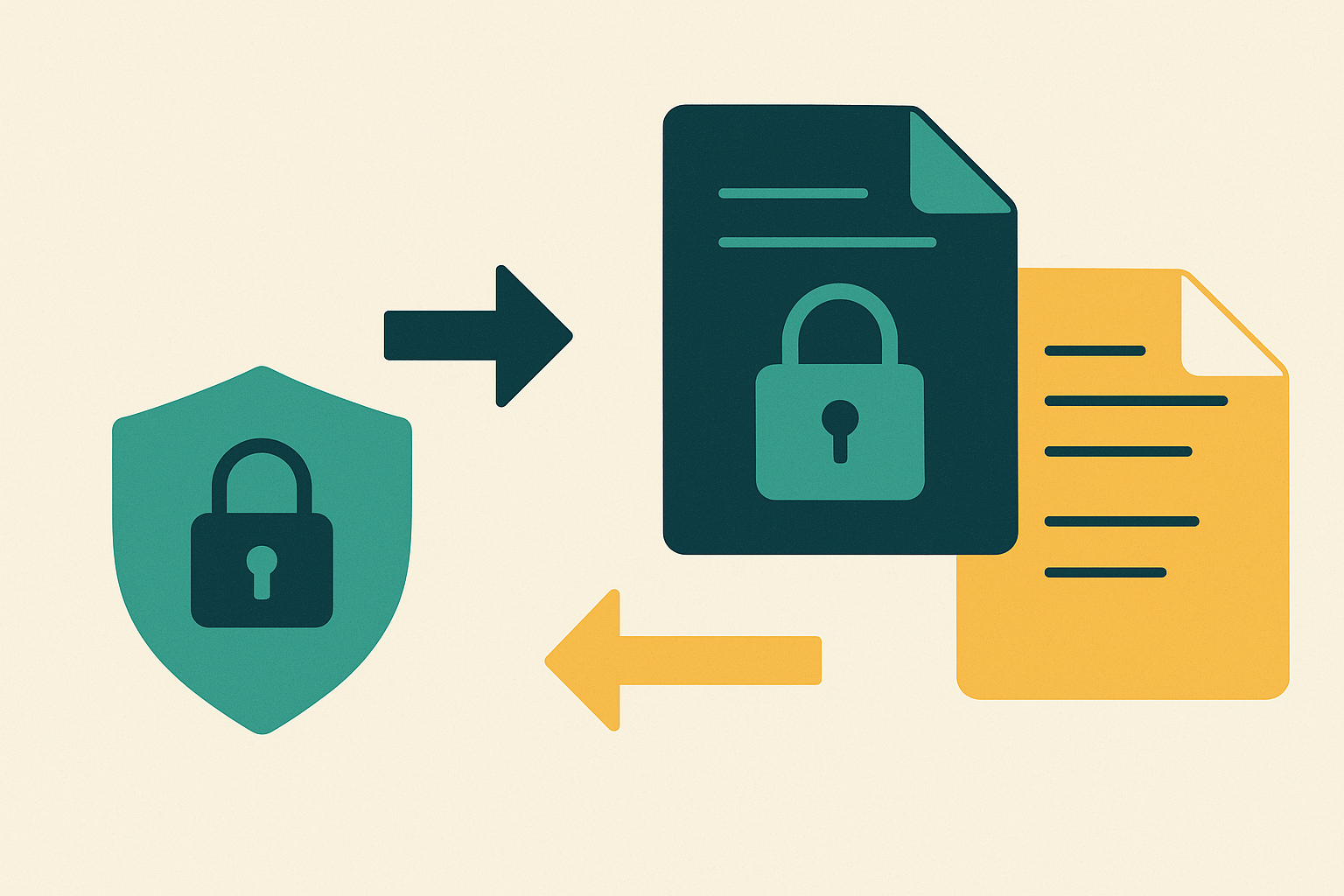 Cover illustration for “Gated vs Ungated Content in Cybersecurity Demand Generation”