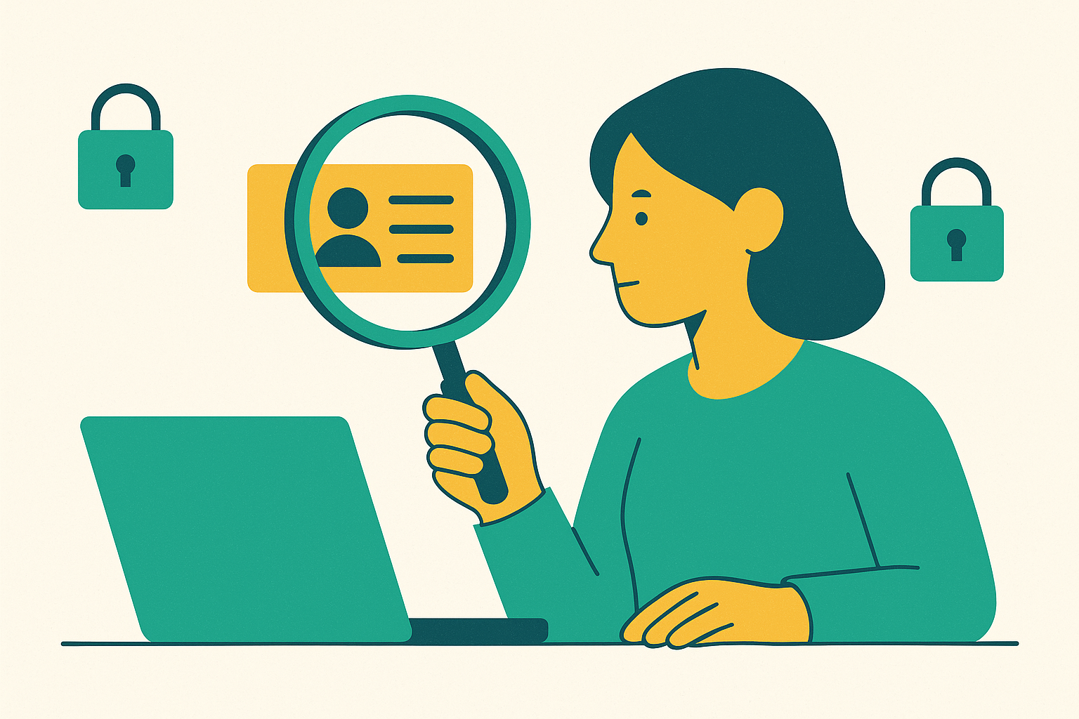 Cover illustration for “Vetting Writer Credentials at a Cybersecurity Content Agency”