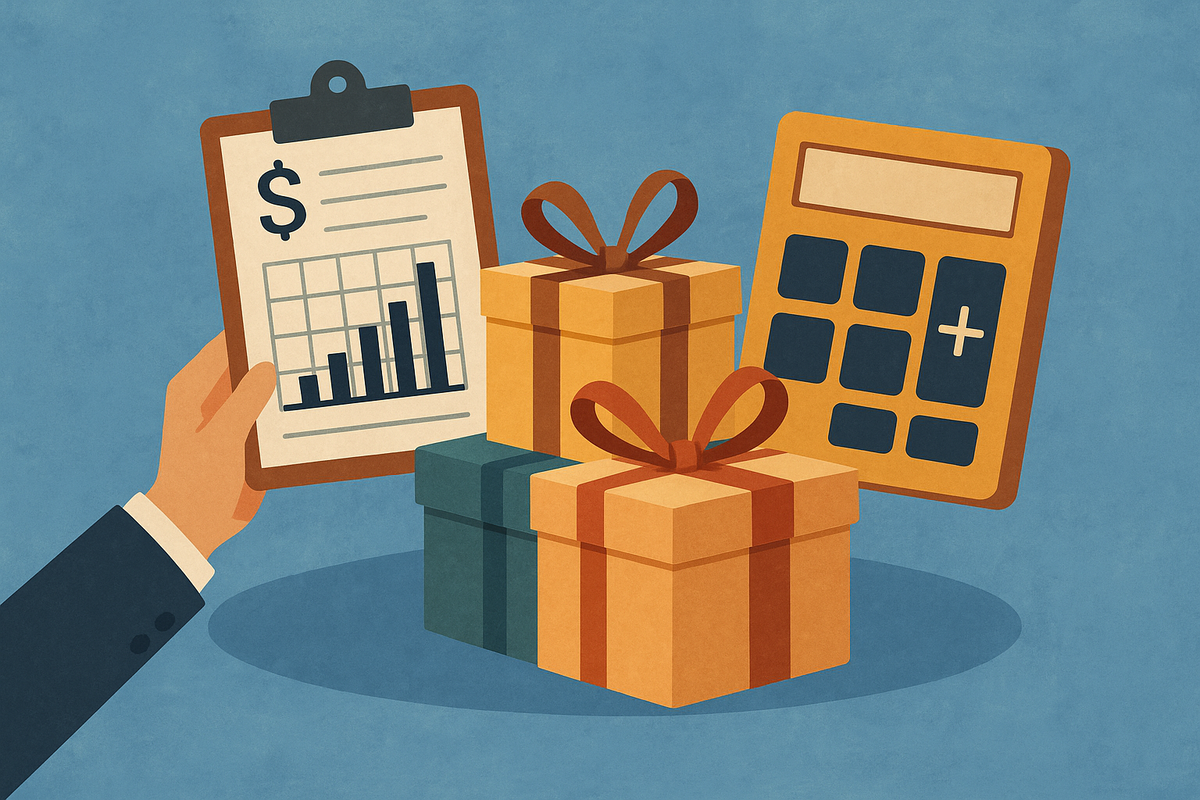 Cover illustration for “Corporate Gifting Budget Frameworks”