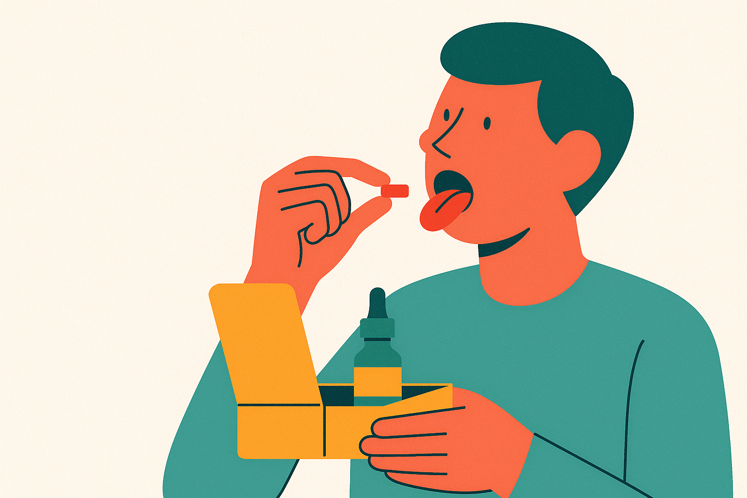 Cover illustration for “at-home allergy testing services that offer sublingual immunotherapy”