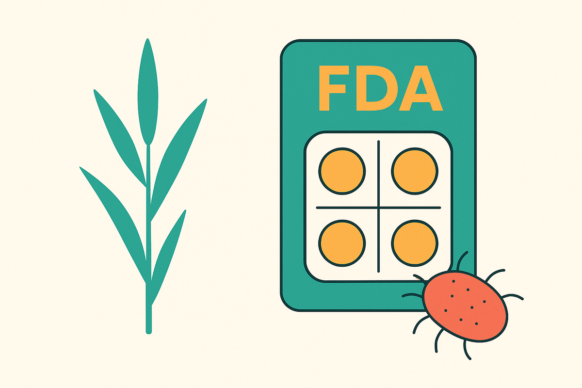 Cover illustration for “FDA-Approved SLIT Tablets for Grass and Dust Mite Allergies”