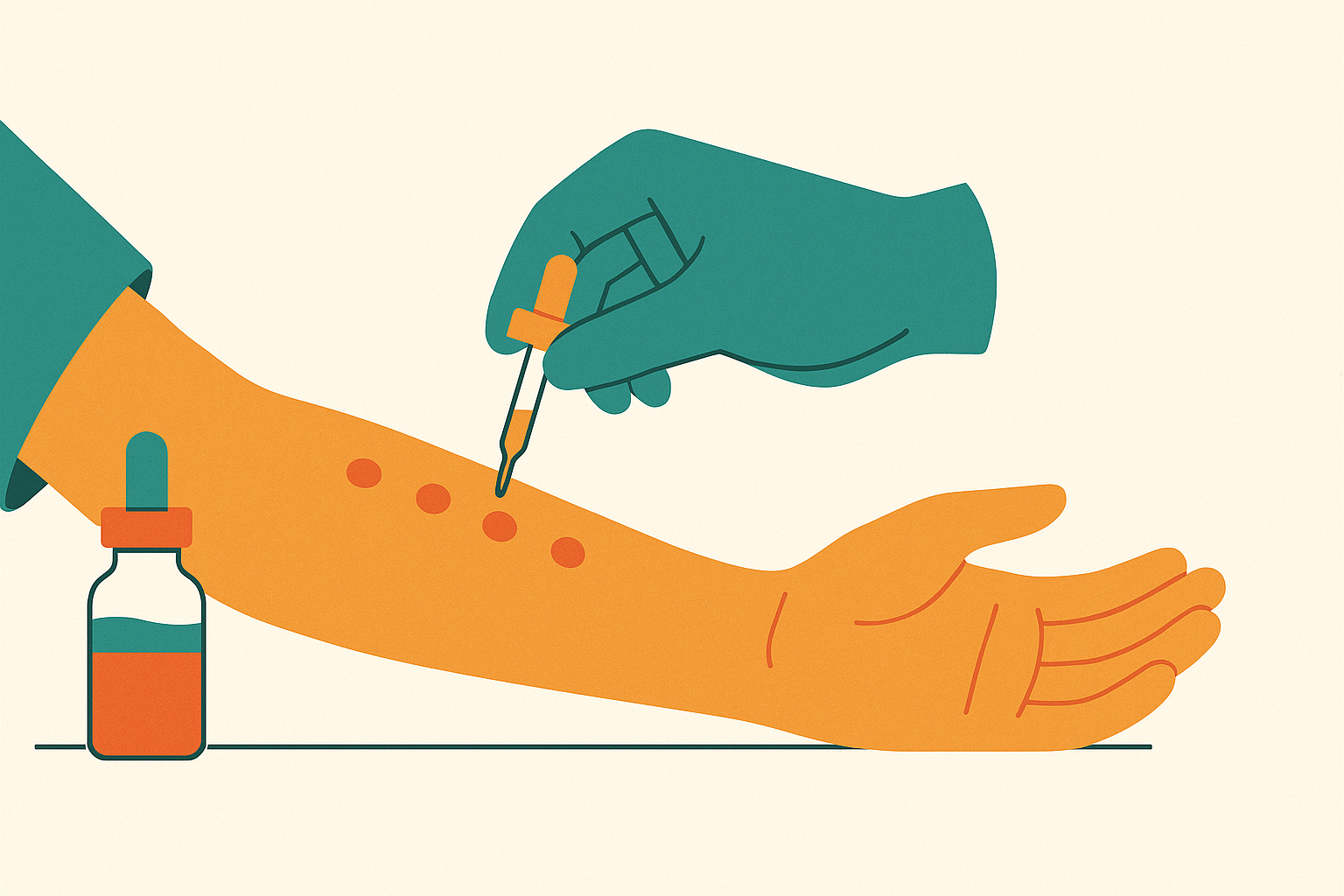 Cover illustration for “Skin Prick Test Procedure and What to Expect”