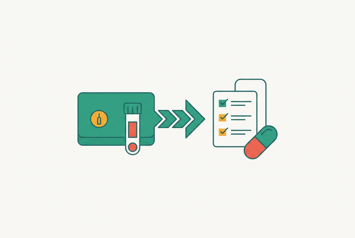 Cover illustration for “At-Home Allergy Testing Kits That Feed Into Treatment Plans”