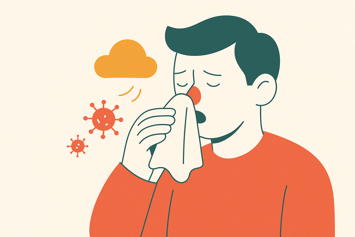 Cover illustration for “Do I Have Allergies or a Cold”