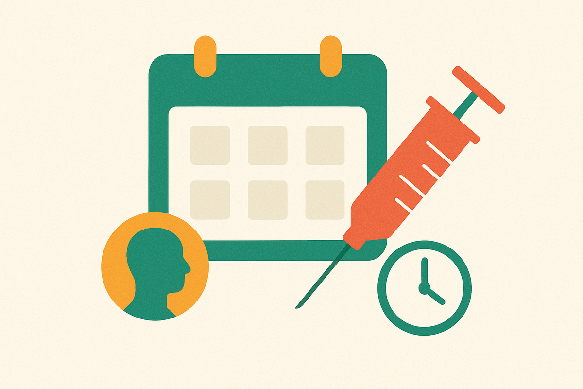 Cover illustration for “Allergy Shot Schedule and Time Commitment Breakdown”