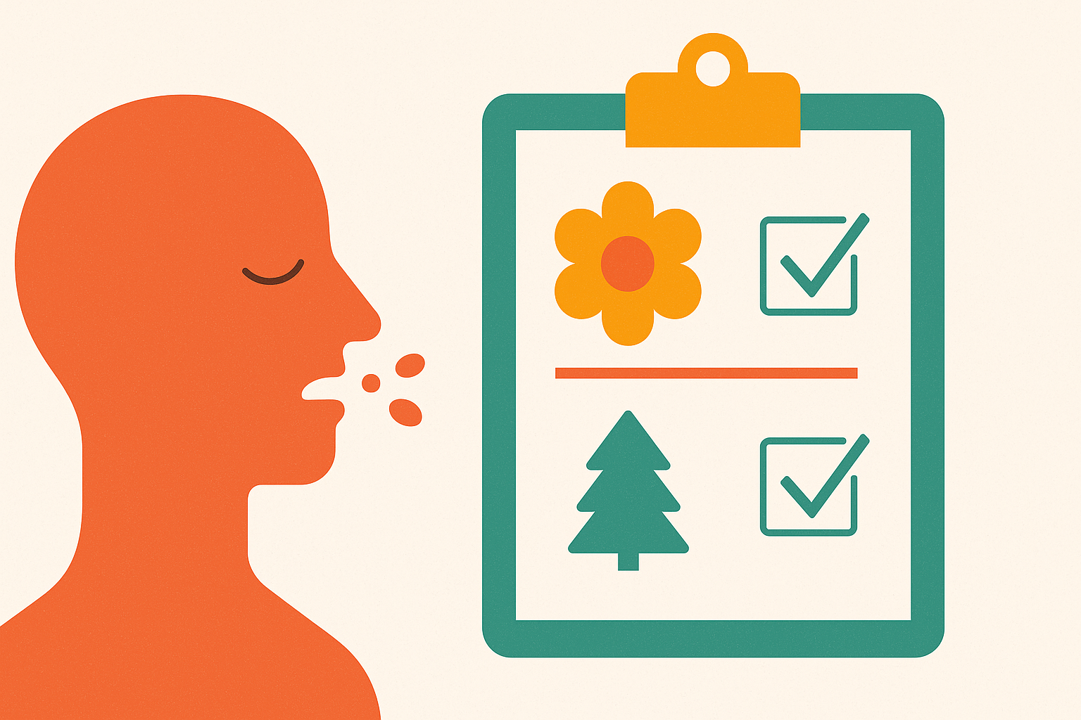 Cover illustration for “Seasonal vs. Perennial Allergy Testing Timing”