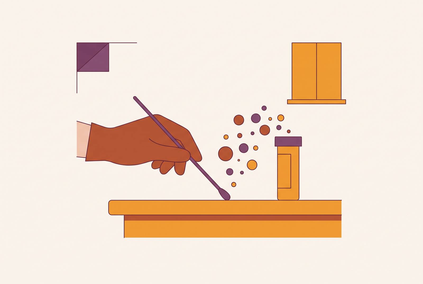 Cover illustration for “Dust Sampling for Allergen Quantification in Homes”